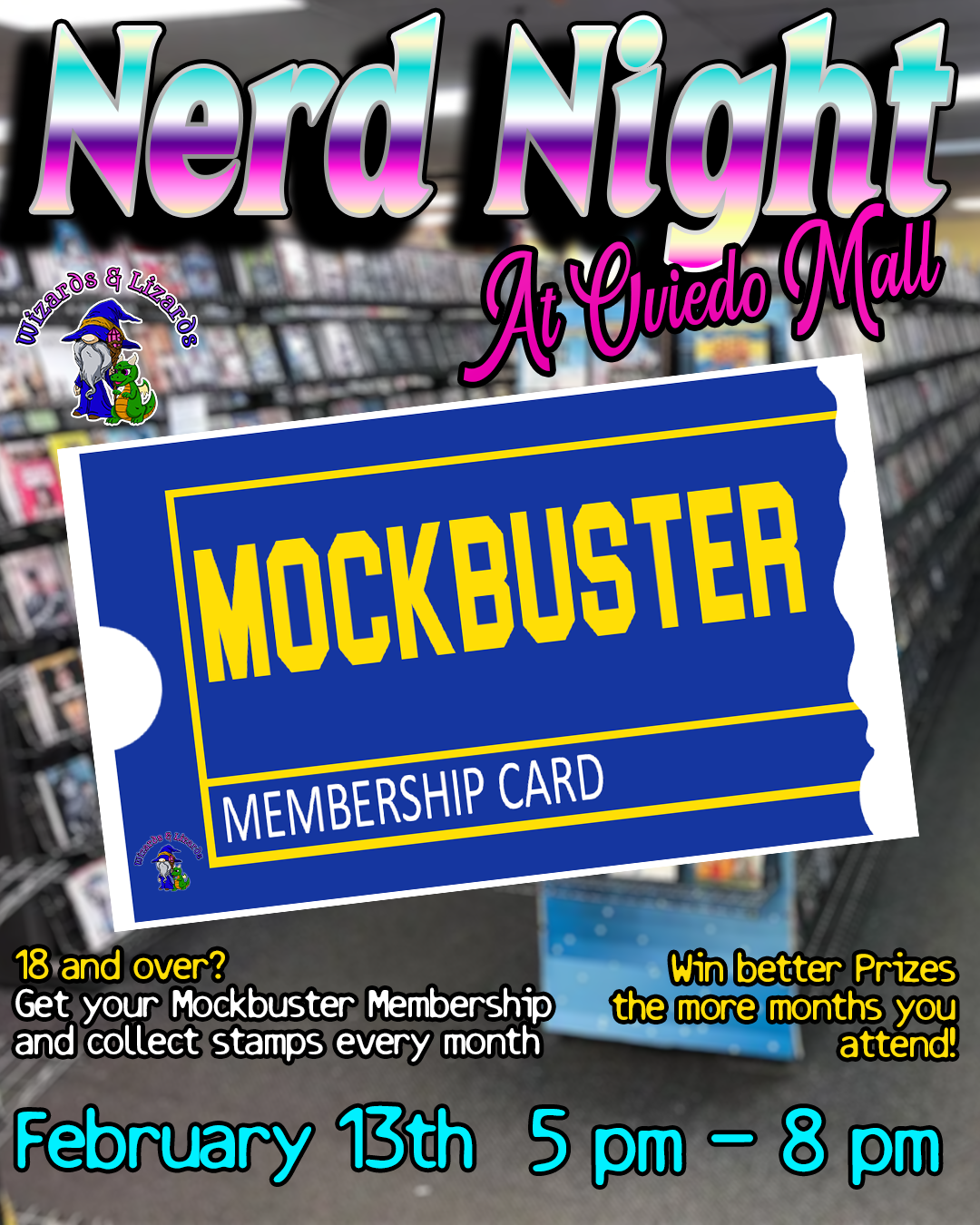 Nerd Night — Wizards and Lizards